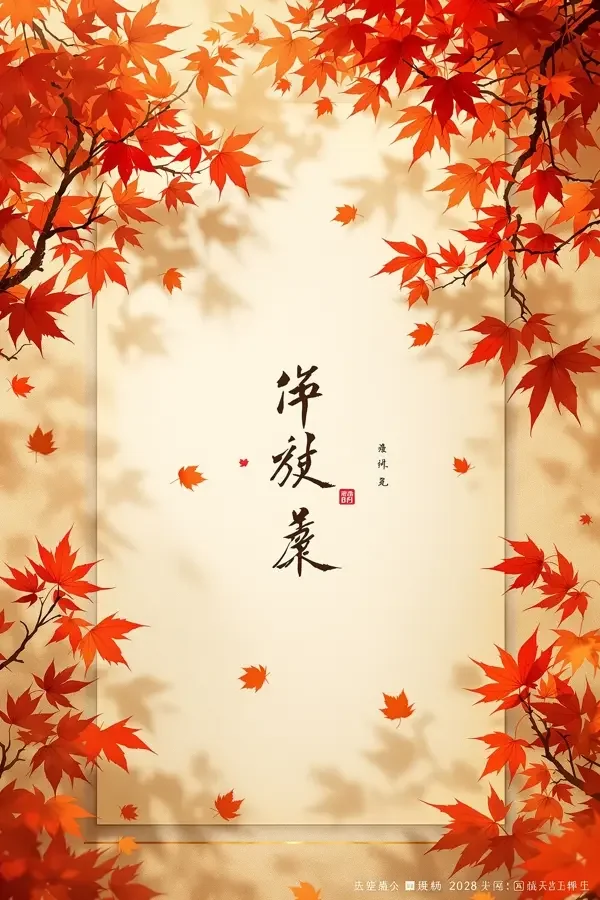 枫叶信笺